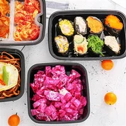 Vari Stili Di Scatole Da Pranzo Americane Con Coperchi